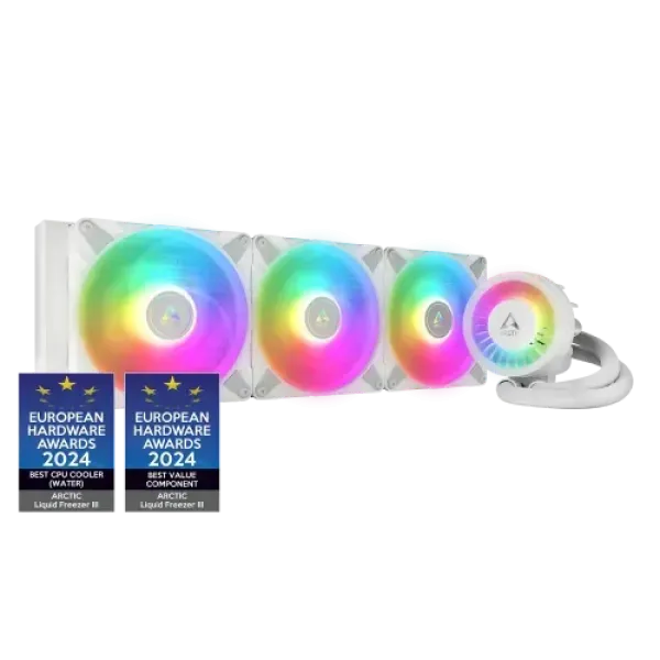 Arctic Liquid Freezer III 420MM ARGB Liquid CPU Cooler White